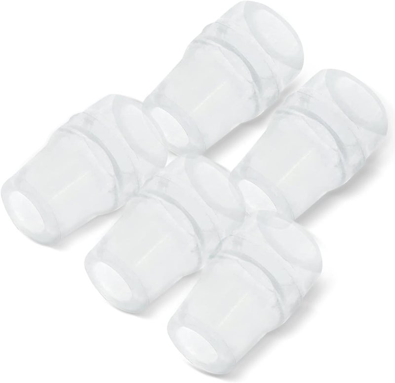 Samorillo 5-Pack Replacement Bite Valve Nozzles Compatible with Osprey, Nathan & Hydrapak Hydration Reservoirs - BPA-Free, Phthalate-Free, Lead-Free Silicone Sheaths - Image 3
